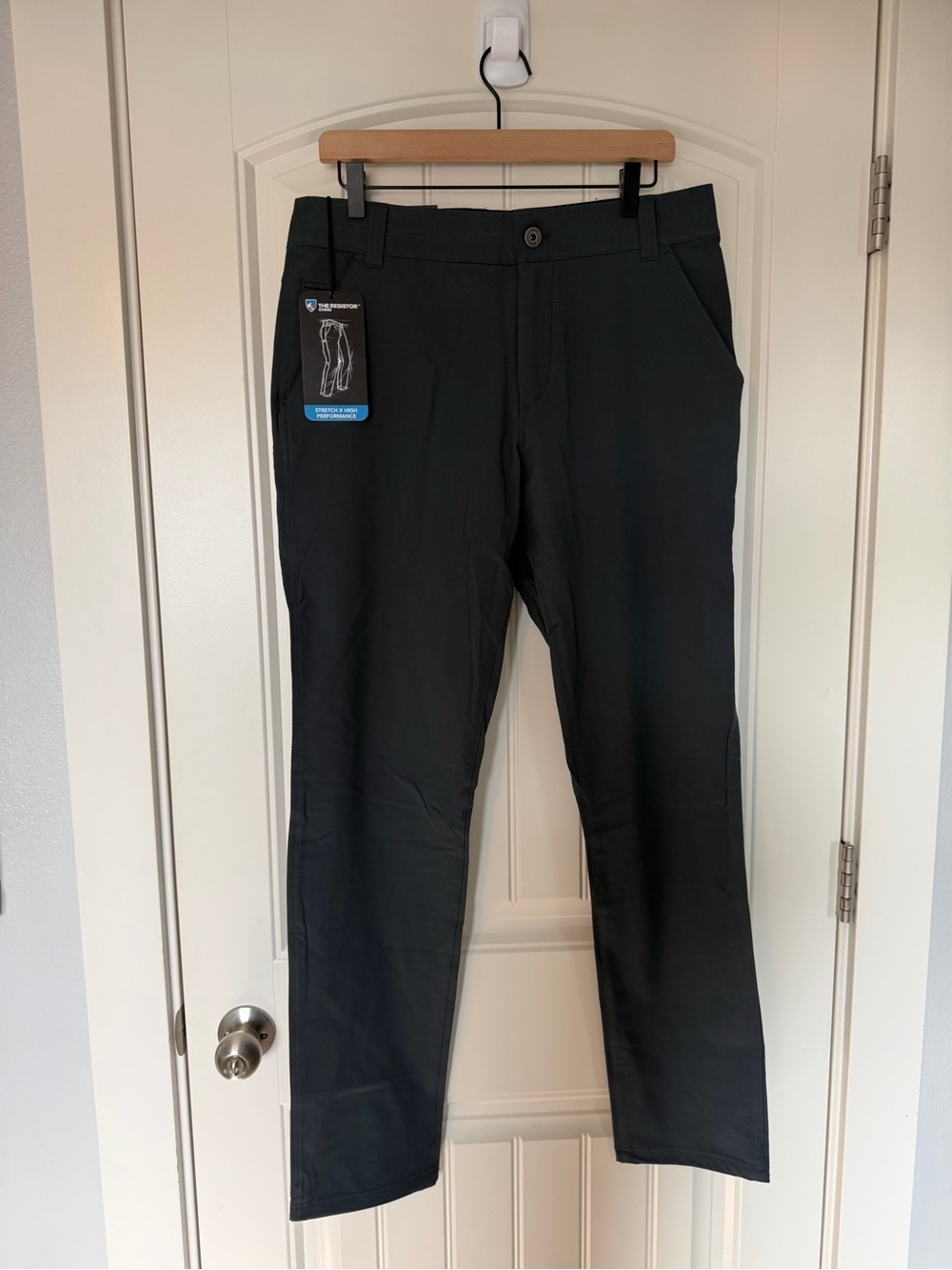 NWT KUHL Resistor Chino Tapered Men's Pants Dark Storm 32W x 34L